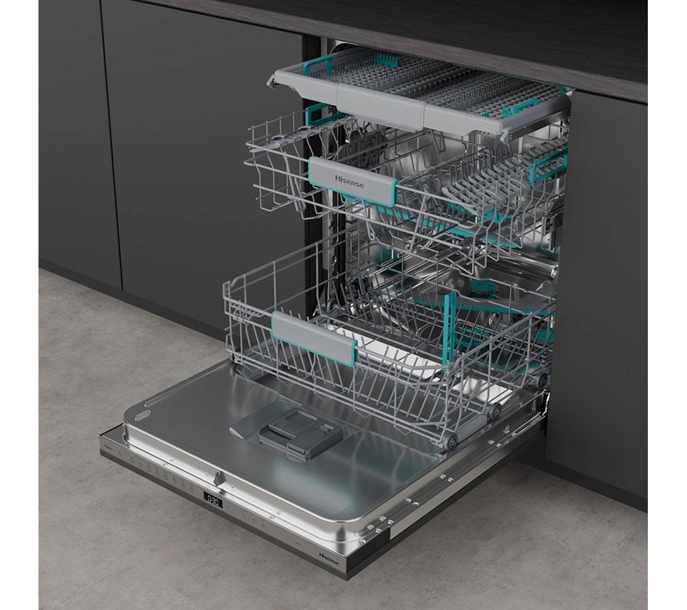 HISENSE HV16AUK Full-Size Fully Integrated Dishwasher image number 18