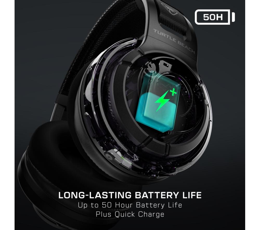 TURTLE BEACH Turtle Beach Atlas Air Wireless PC Gaming Headset - Black image number 8 of 17