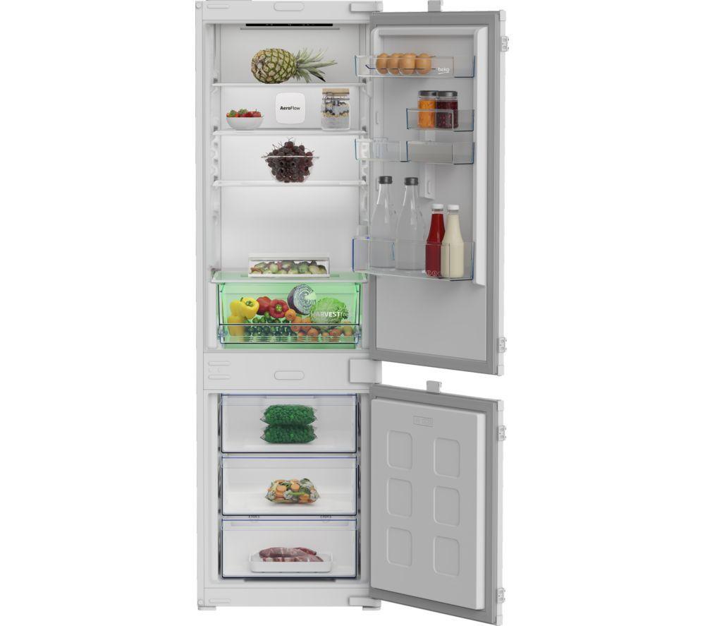 BEKO HarvestFresh BCNAD473V Integrated 70/30 Fridge Freezer – Sliding Hinge