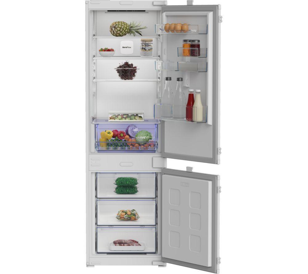 BEKO Pro HarvestFresh BCNAD473V Integrated 70/30 Fridge Freezer - Sliding Hinge image number 2 of 10