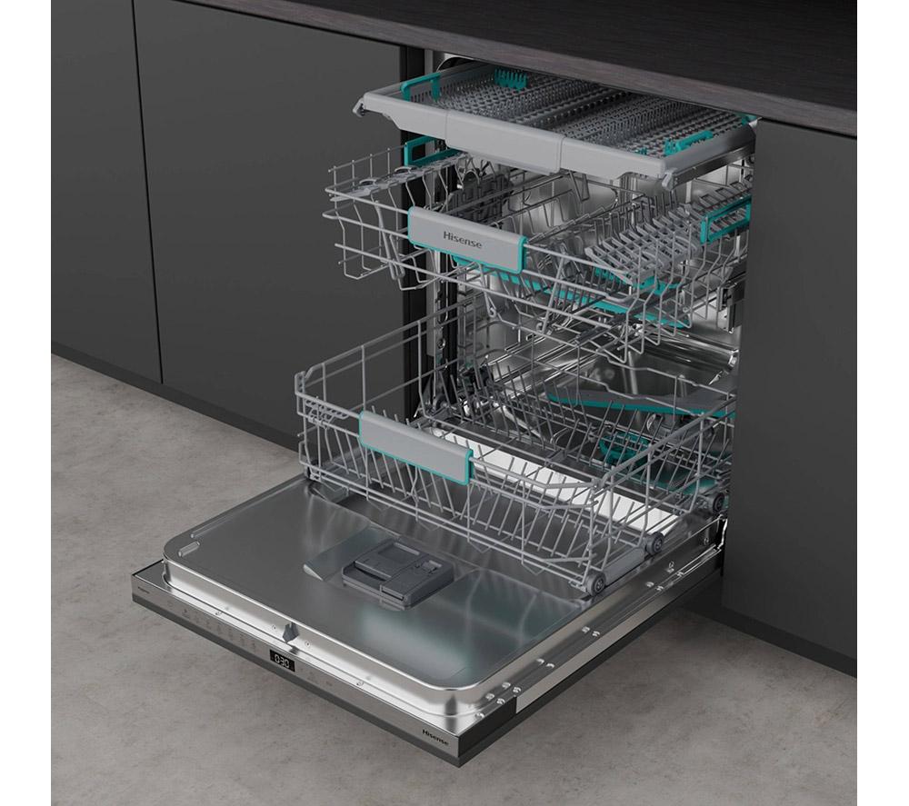HISENSE HV16CUK Full-size Fully Integrated Dishwasher image number 17 of 19