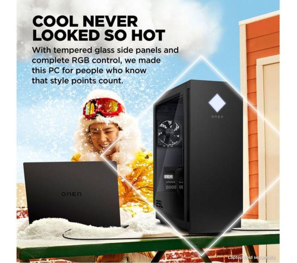 HP OMEN 25L Refurbished Gaming PC - Intel&reg; Core&trade; i7, RTX 4070 SUPER, 1 TB SSD (Very Good Condition) image number 21 of 21