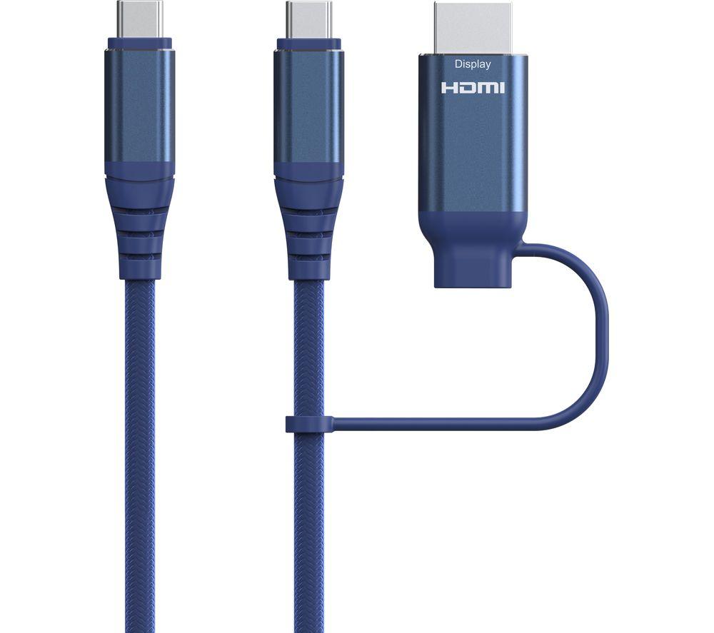 SANDSTROM S2CCHD126 USB Type-C cable with HDMI adapter - 2 m image number 3 of 3