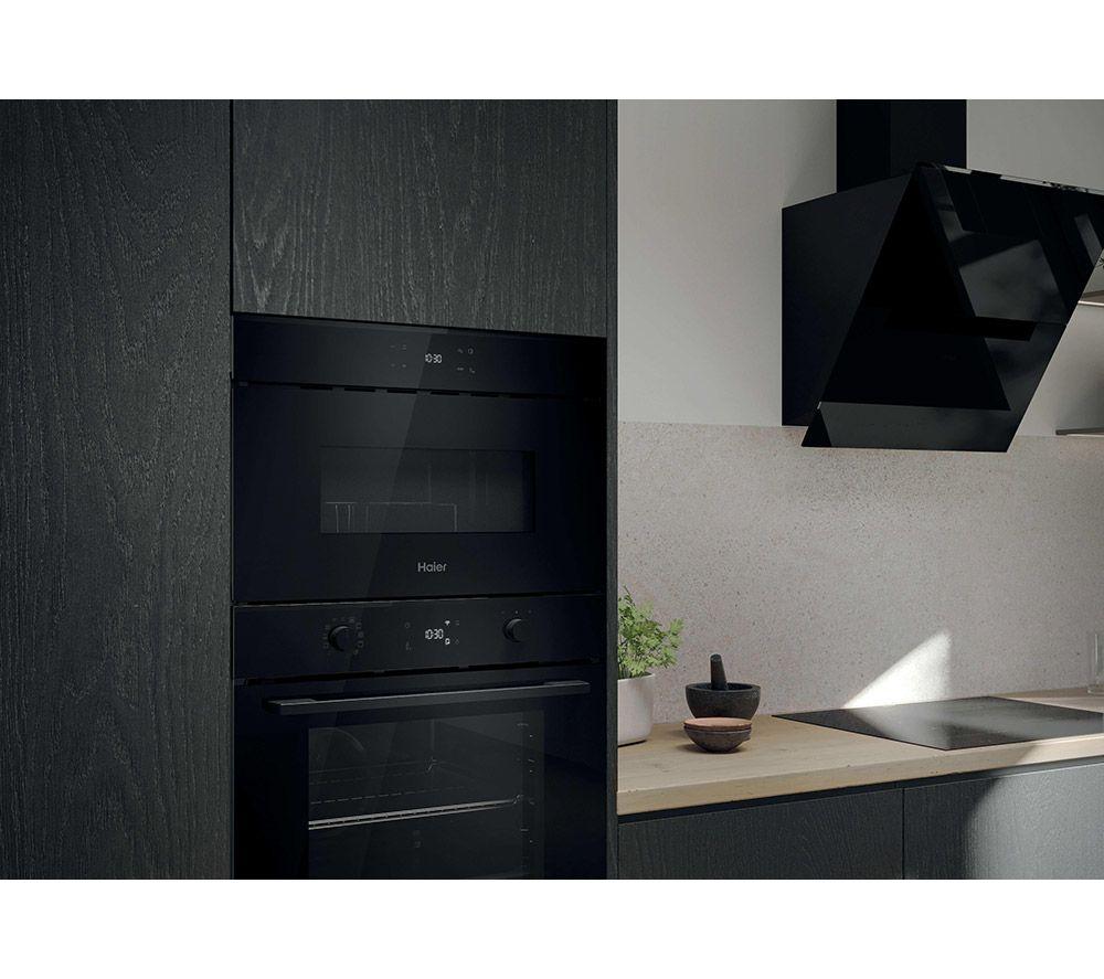 HAIER Series 2 H38SIDBF7XK Built-in Compact Microwave with Grill - Black image number 4 of 6