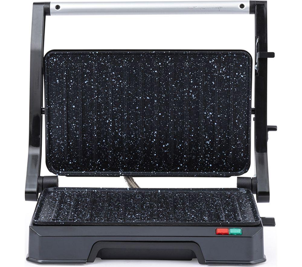 SALTER Megastone EK5856 Panini Press & Health Grill - Black