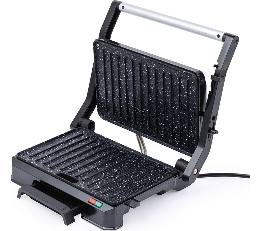 SALTER Megastone EK5856 Panini Press & Health Grill - Black image number 9 of 15