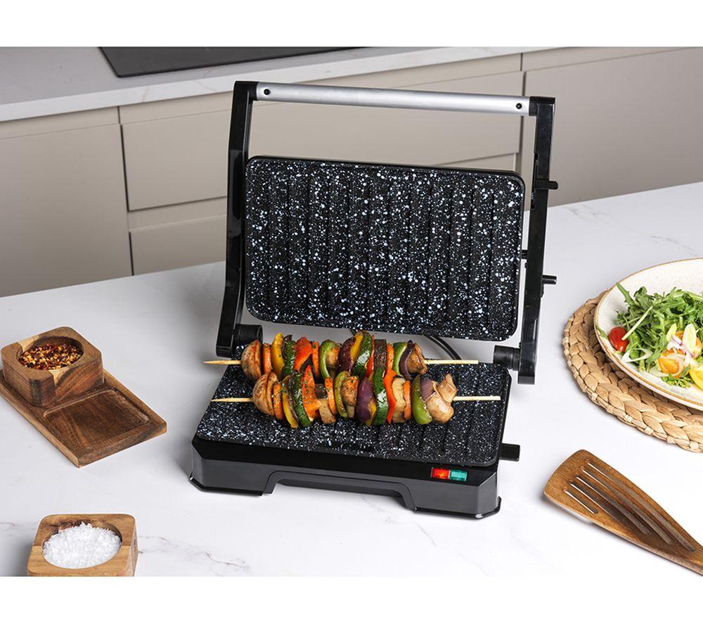 SALTER Megastone EK5856 Panini Press & Health Grill - Black image number 14 of 15