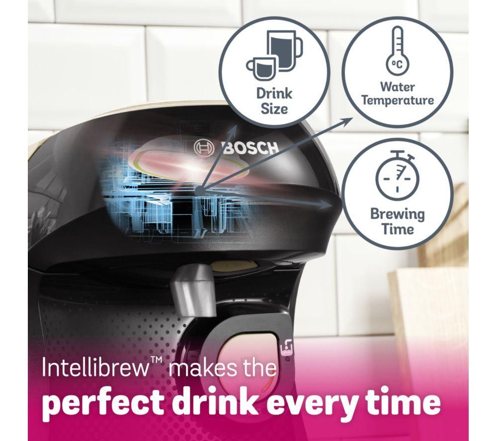 TASSIMO by Bosch Happy Friendly TAS107EGB Coffee Machine - Cream image number 3 of 6