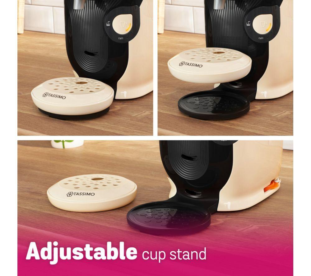 TASSIMO by Bosch Happy Friendly TAS107EGB Coffee Machine - Cream image number 5 of 6