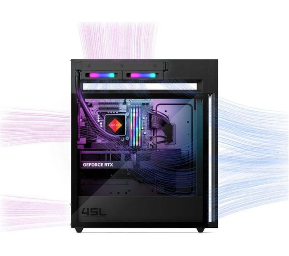 HP OMEN 45L Refurbished Gaming PC - Intel&reg; Core&trade; Ultra 9, RTX 5090, 4 TB SSD (Very Good Condition) image number 2 of 21
