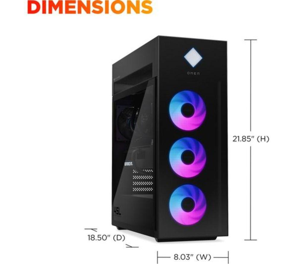 HP OMEN 45L Refurbished Gaming PC - Intel&reg; Core&trade; Ultra 9, RTX 5090, 4 TB SSD (Very Good Condition) image number 12 of 21
