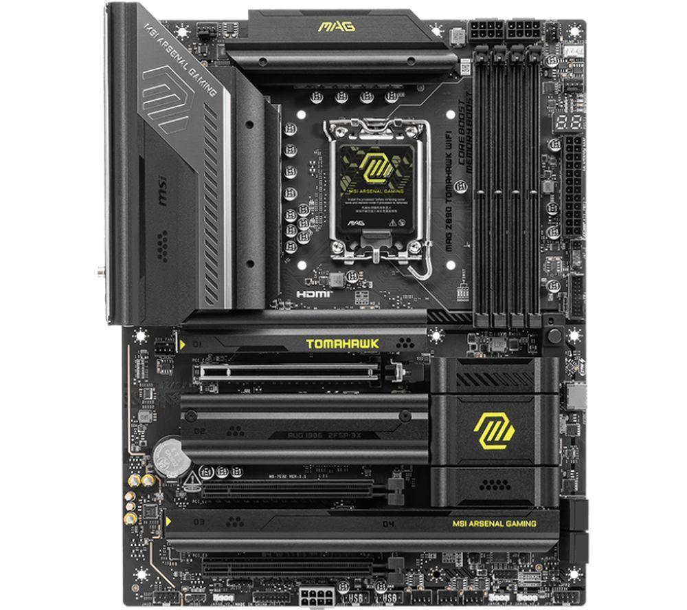 INTEL Core&trade; Ultra 7 265K Unlocked Processor, MAG Z890 TOMAHAWK WIFI LGA1851 Motherboard & Liquid CPU Cooler Bundle image number 6 of 10