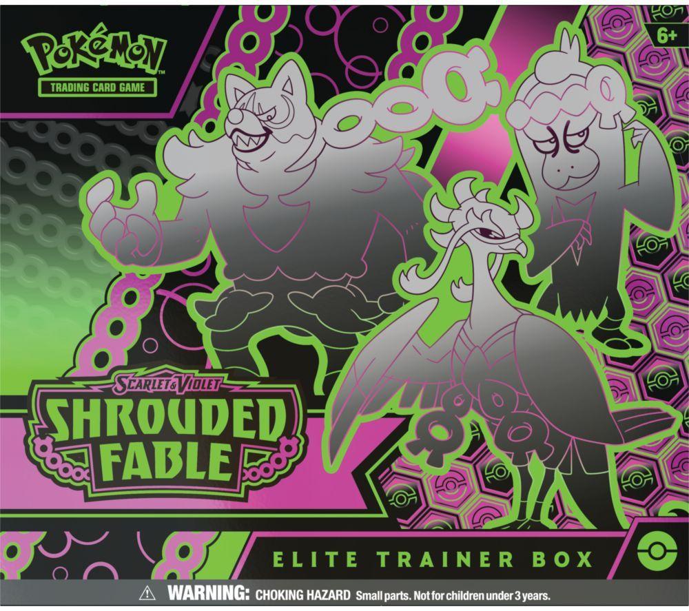 POKEMON TCG Scarlet & Violet Shrouded Fable Elite Trainer Box - Pack of Ten