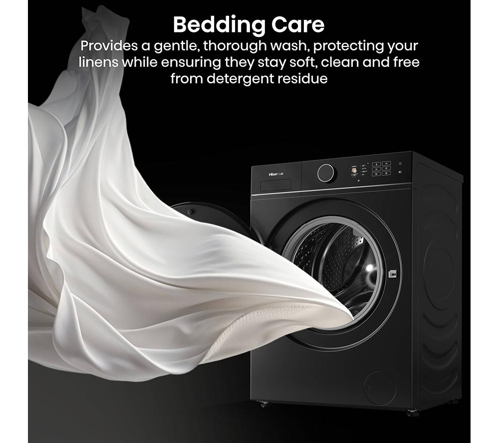 HISENSE KitchenFit 5i Series WD5I9043BBFS WiFi-enabled 9 kg Washer Dryer - Black image number 17 of 28