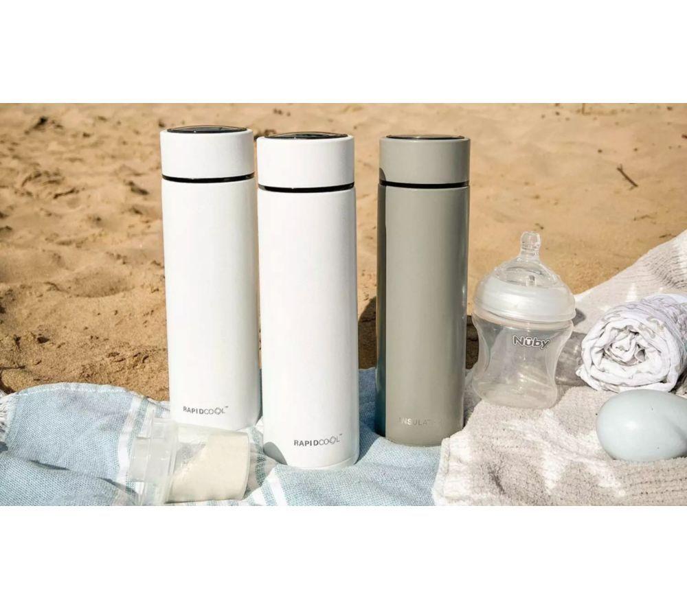 NUBY RapidCool NB30131 Feeding Kit - White & Grey image number 4 of 4