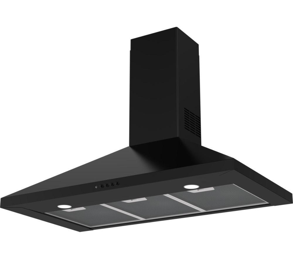 LEISURE H901PK Chimney Cooker Hood - Black image number 2 of 6