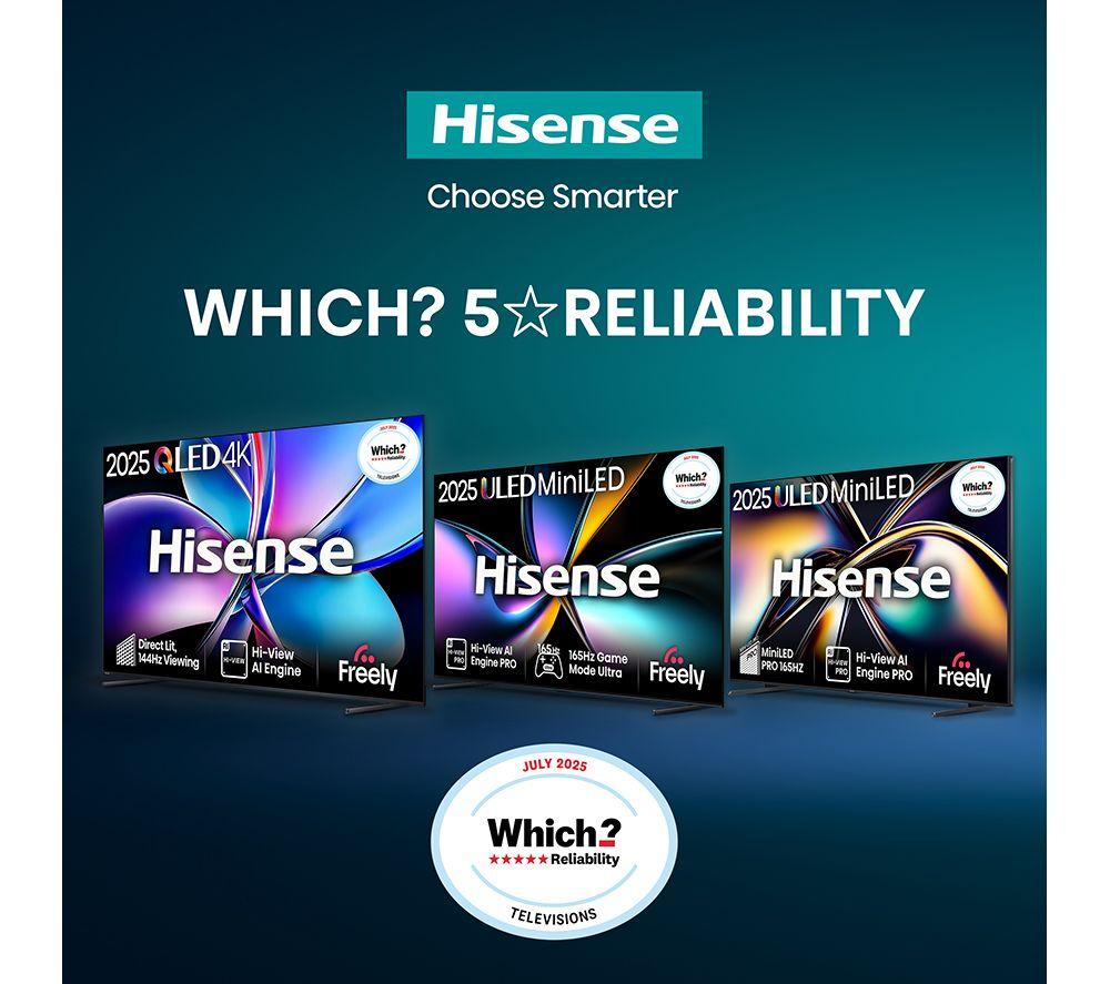 HISENSE E7Q PRO 50" QLED 4K HDR Smart TV with Freely - 50E7QTUK PRO image number 26 of 62