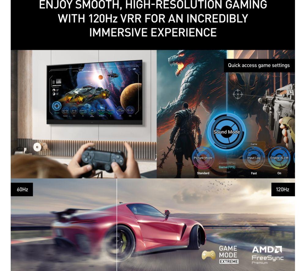 HISENSE E7Q PRO 50" QLED 4K HDR Smart TV with Freely - 50E7QTUK PRO image number 31 of 62