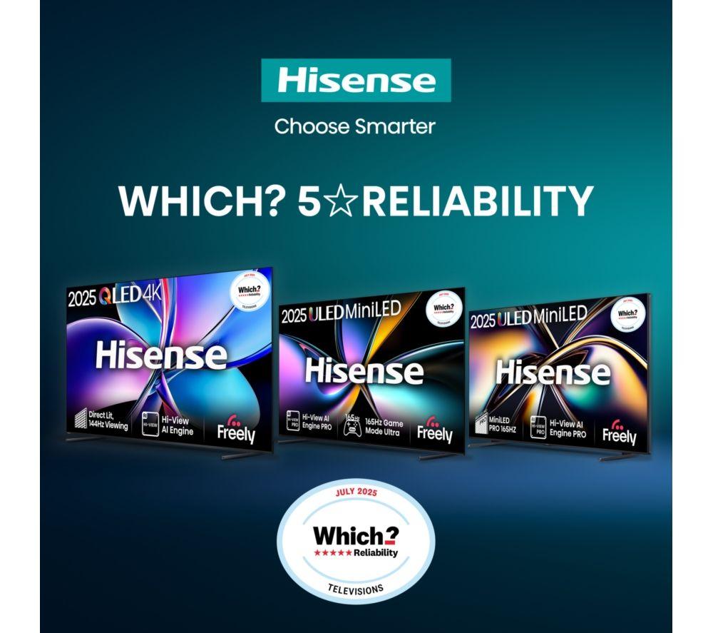 HISENSE E7Q PRO 50" QLED 4K HDR Smart TV with Freely - 50E7QTUK PRO image number 61 of 62