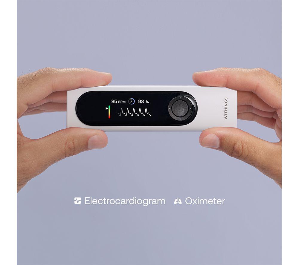 WITHINGS BeamO Contactless Smart Digital Thermometer with 4-in-1 Health Multiscan - White image number 6 of 9