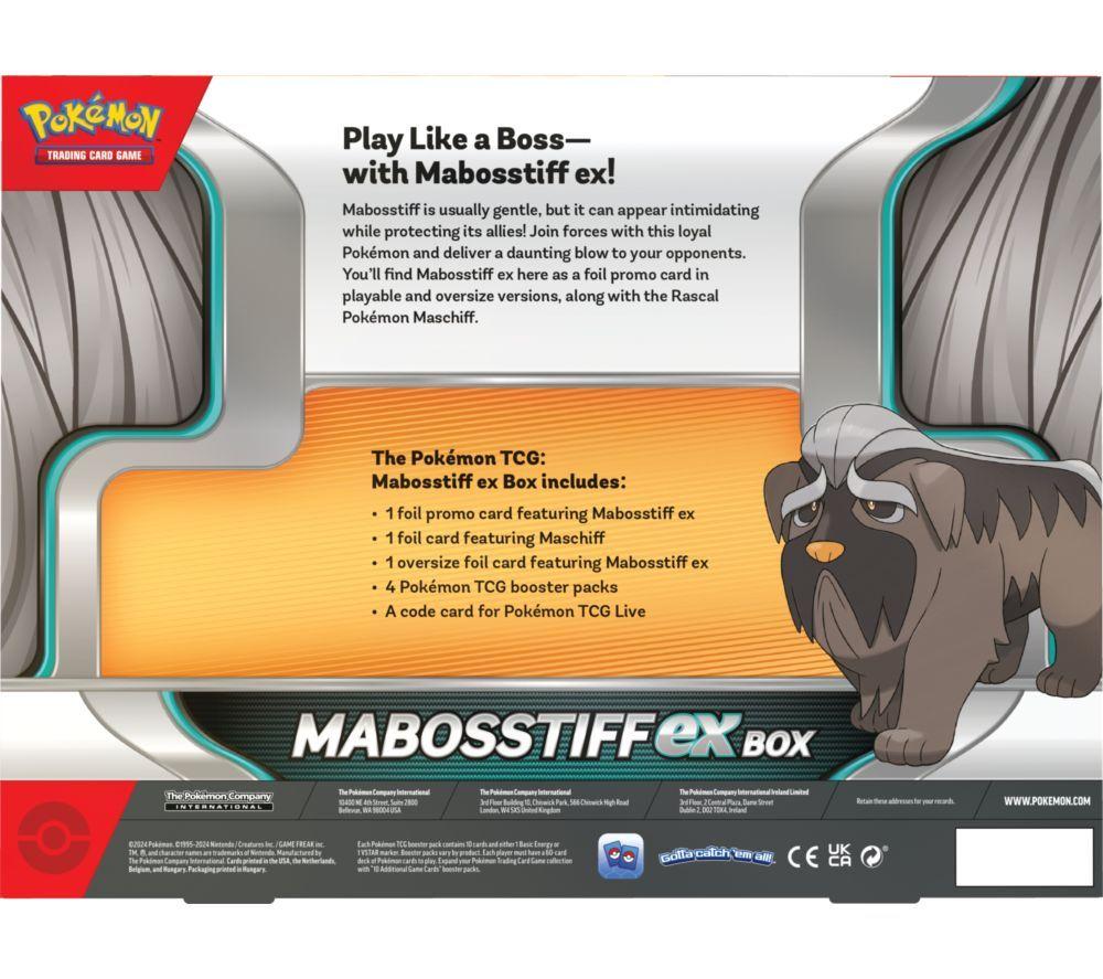POKEMON TCG Mabosstiff ex Box image number 3 of 4