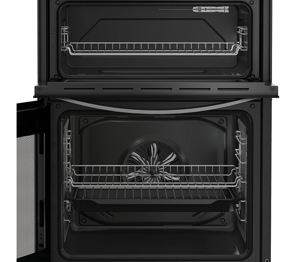 INDESIT IDE6VDCS1 60 cm Electric Ceramic Cooker - Silver image number 5 of 7