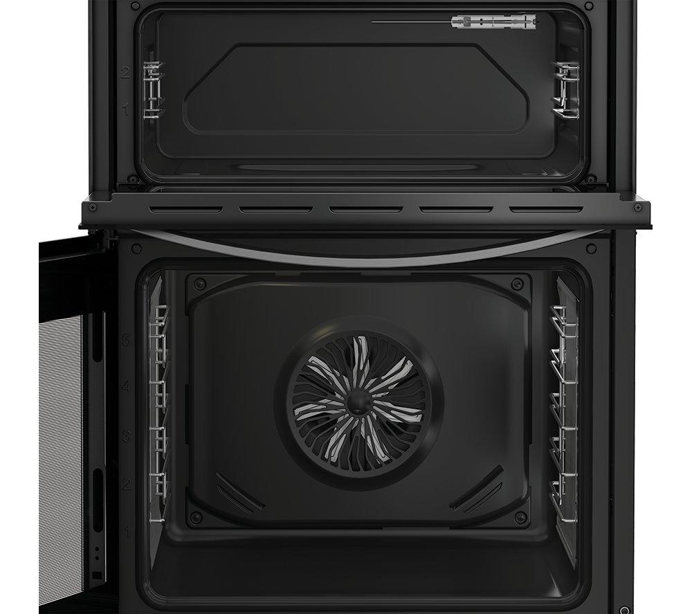INDESIT IDE6VDCS1 60 cm Electric Ceramic Cooker - Silver image number 6 of 7