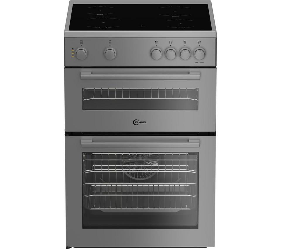 FLAVEL MF60CTS 60 cm Electric Ceramic Cooker - Silver
