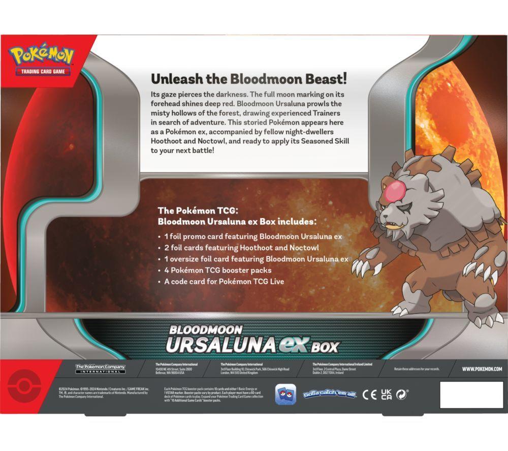 POKEMON TCG Bloodmoon Ursaluna ex Box image number 3 of 7
