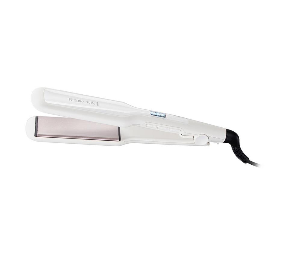 REMINGTON Pro Ceramic S5527 Extra Wide Hair Straightener - White