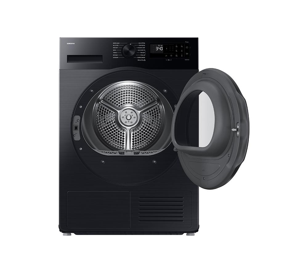SAMSUNG Series 5 AI Energy DV90DG52A0ABEU WiFi-enabled 9 kg Heat Pump Tumble Dryer - Black image number 2 of 12