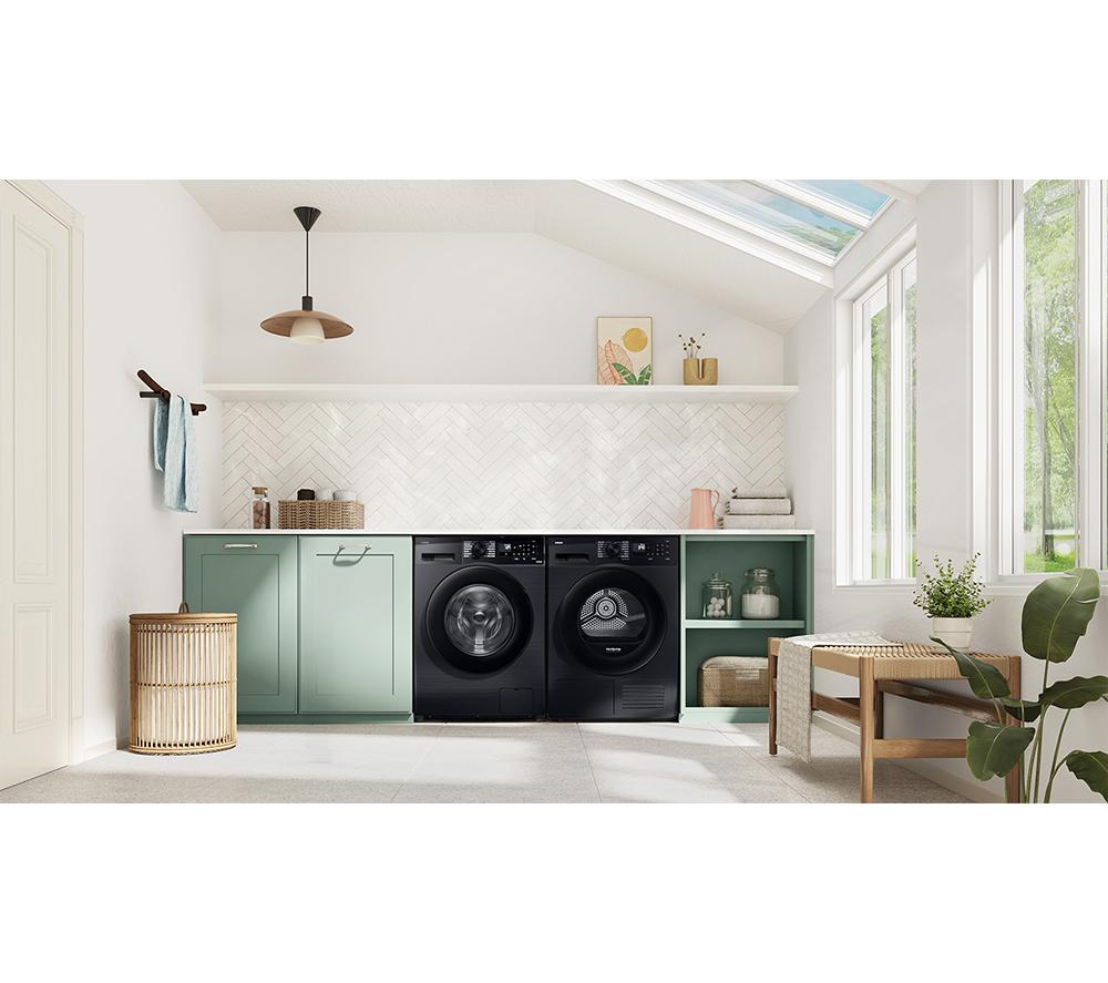 SAMSUNG Series 5 AI Energy DV90DG52A0ABEU WiFi-enabled 9 kg Heat Pump Tumble Dryer - Black image number 10 of 12