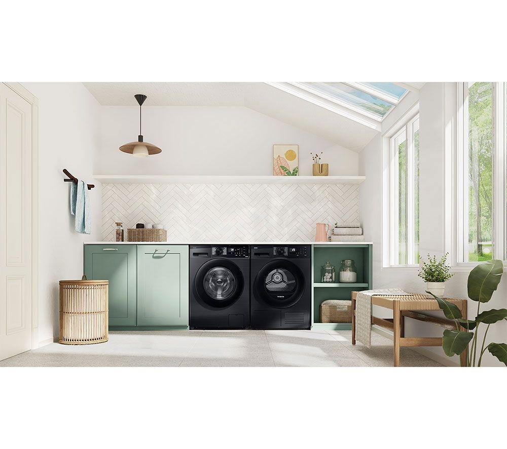 SAMSUNG Series 5 AI Energy DV90DG52A0ABEU WiFi-enabled 9 kg Heat Pump Tumble Dryer - Black image number 13 of 14