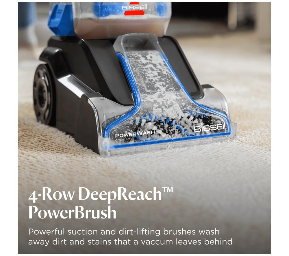 BISSELL Powerwash Compact 4055e Upright Carpet Cleaner - Black & Blue image number 6 of 10