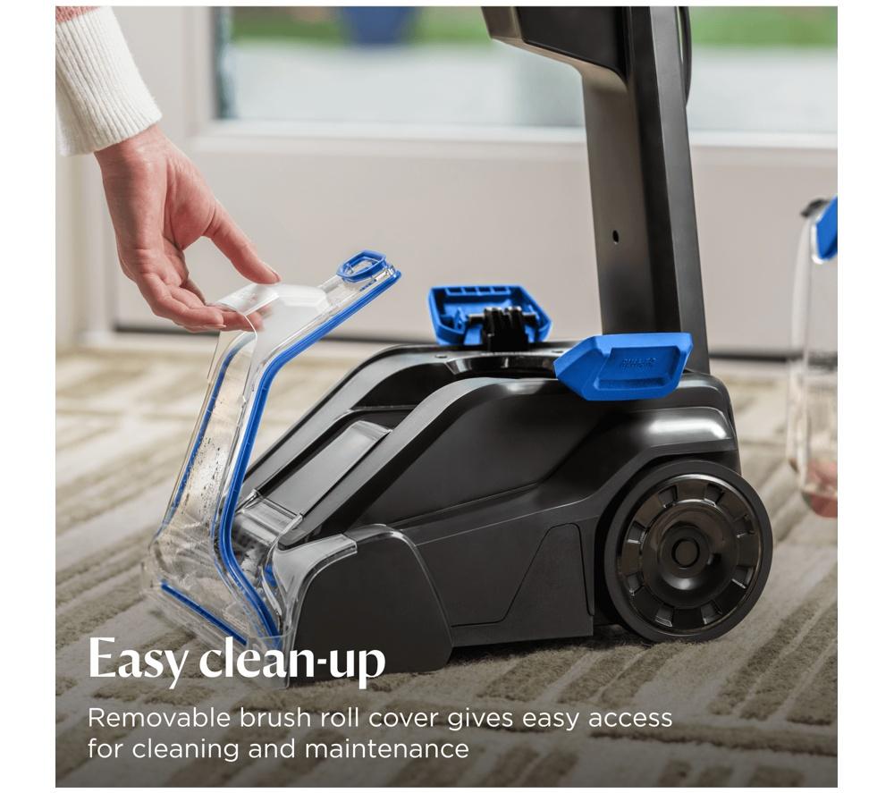BISSELL Powerwash Compact 4055e Upright Carpet Cleaner - Black & Blue image number 7 of 10