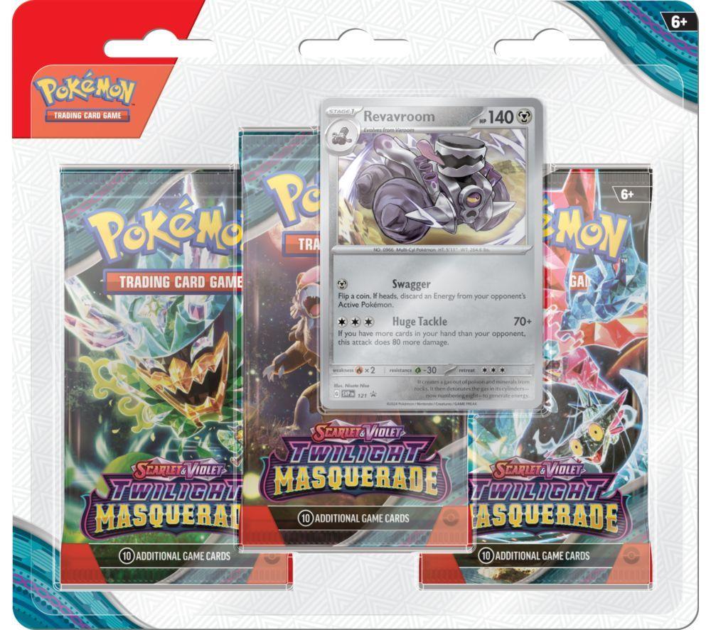 POKEMON TCG Scarlet & Violet Twilight Masquerade Booster Packs image number 2 of 3