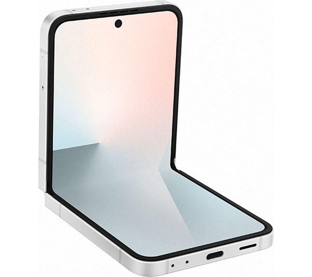 SAMSUNG Galaxy Z Flip7 FE - 256 GB, White image number 2 of 8