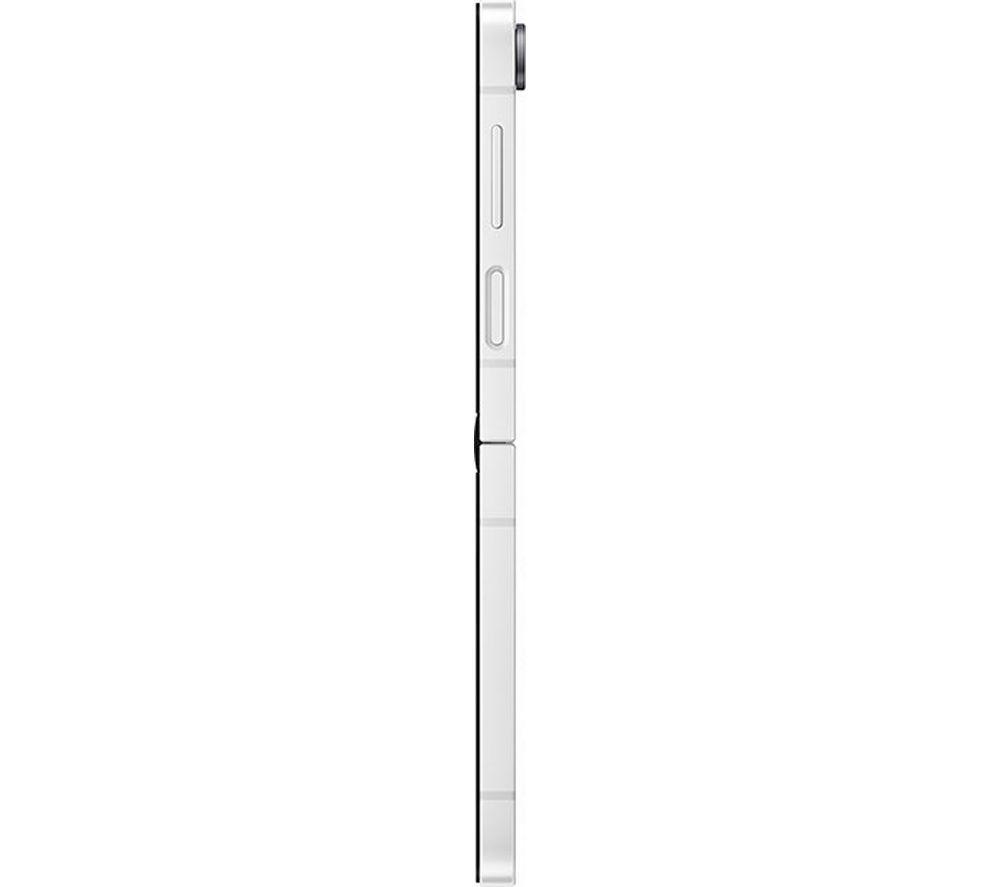 SAMSUNG Galaxy Z Flip7 FE - 256 GB, White image number 4 of 8
