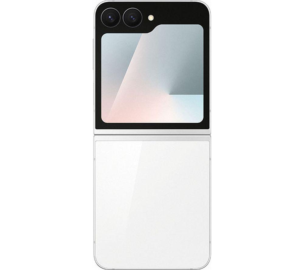 SAMSUNG Galaxy Z Flip7 FE - 256 GB, White image number 6 of 8