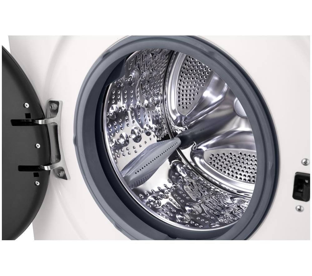 LG Series 2 Direct Drive W4X1095NWK WiFi-enabled 9 kg Washer Dryer - White image number 12 of 13