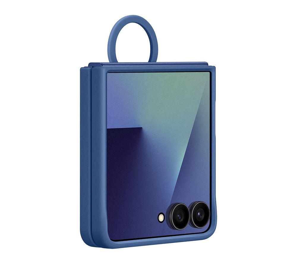 SAMSUNG Z Flip7 Ring Case - Blue image number 3 of 6