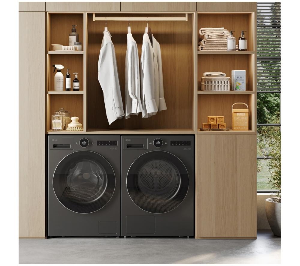 LG Series 7 AI Dry RHX7009TBB 9 kg Heat Pump Tumble Dryer - Matte Black image number 13 of 21