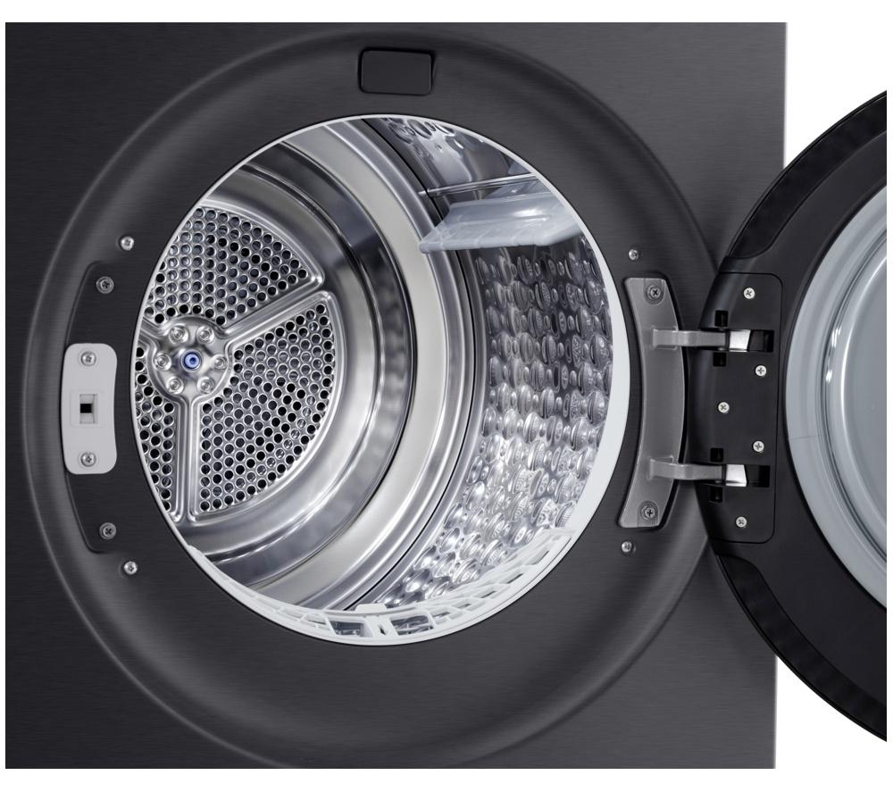 LG Series 7 AI Dry RHX7009TBB 9 kg Heat Pump Tumble Dryer - Matte Black image number 16 of 21