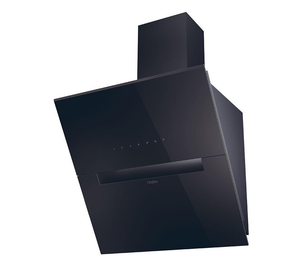 HAIER HADG6CBS4BWIFI 60 cm Chimney Cooker Hood - Black image number 2 of 12
