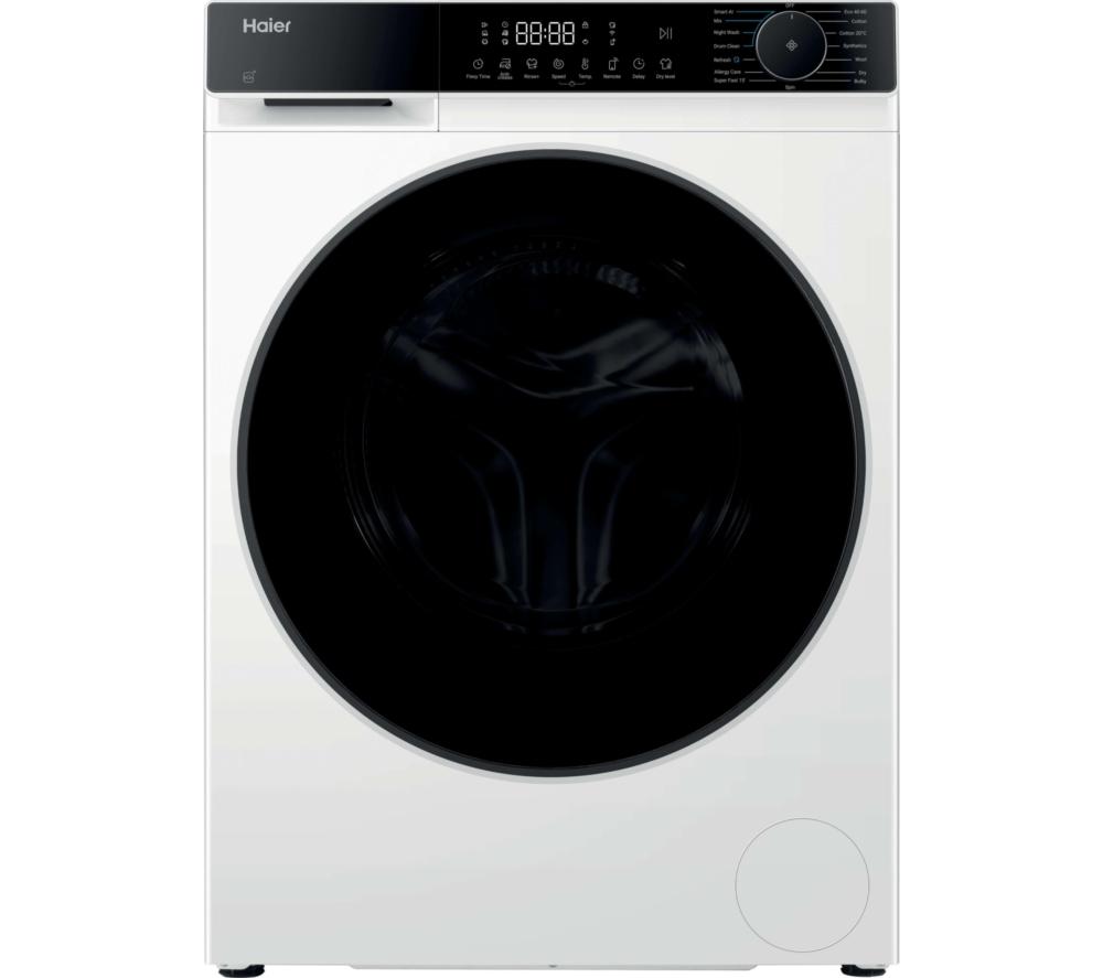 HAIER X Series 5 HWD90BP14357TUUK WiFi-enabled 9 kg Washer Dryer – White, White