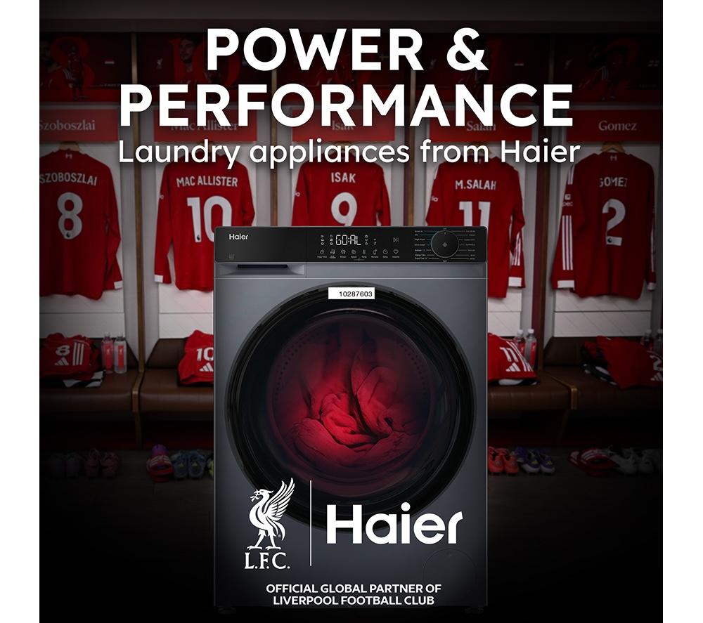 HAIER X Series 5 HWD90BP14357TUUK WiFi-enabled 9 kg Washer Dryer - White image number 14 of 14