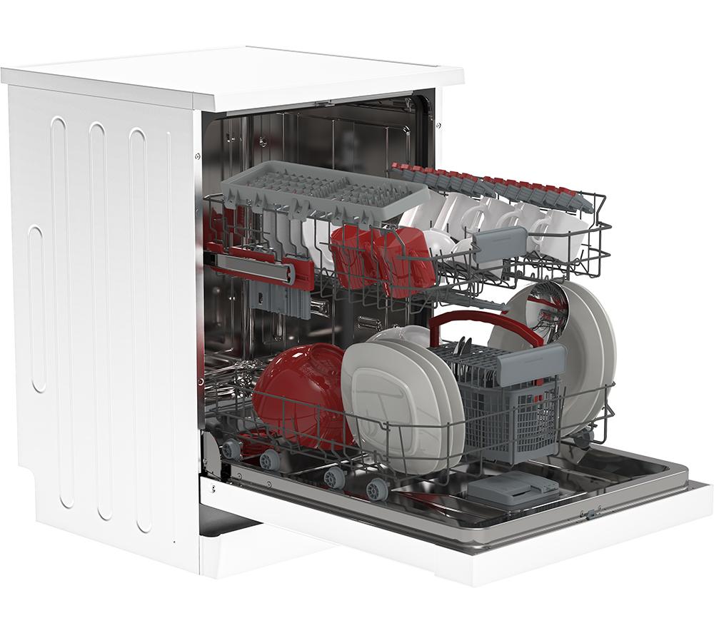 SHARP QW-NA1FF47D4W-EN Full-size Dishwasher - White image number 13 of 13
