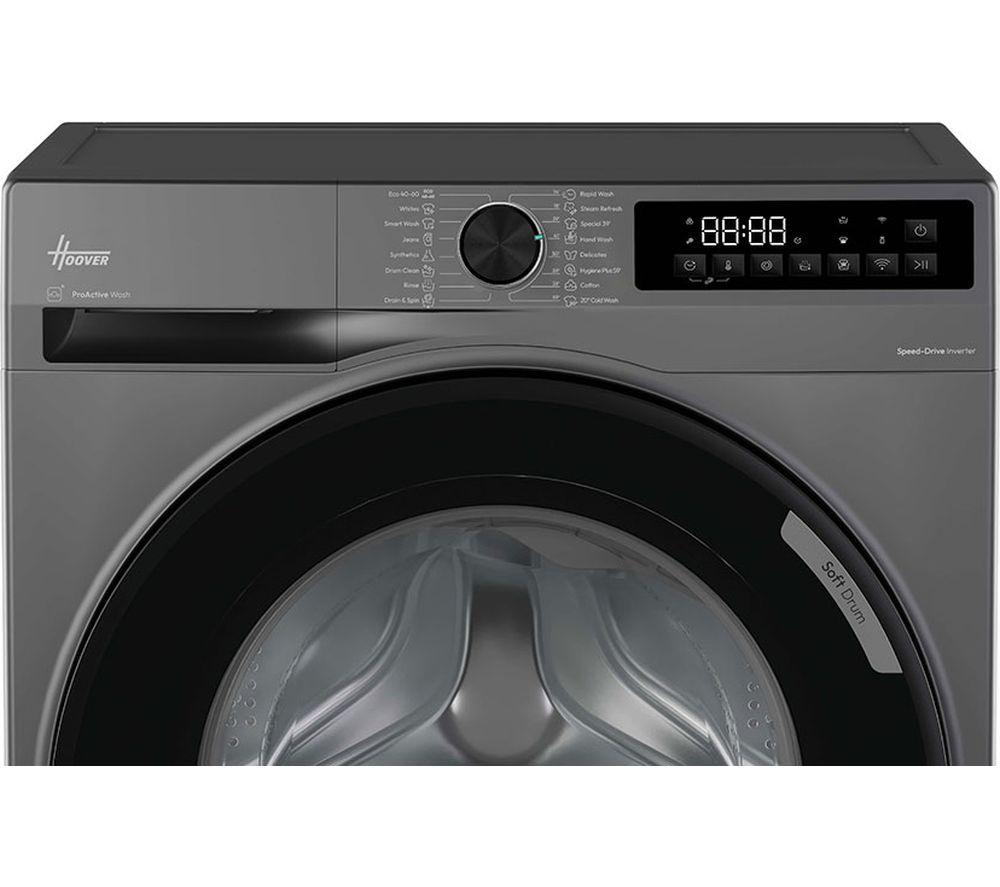HOOVER Pro Wash Series 3 HBR 410BL8G-80 WiFi-enabled 10 kg 1400 Spin Washing Machine - Graphite image number 23 of 28