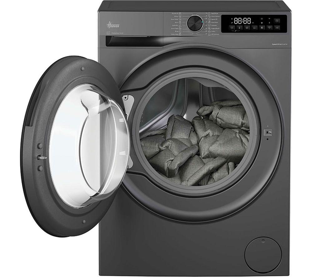 HOOVER Pro Wash Series 3 HBR 410BL8G-80 WiFi-enabled 10 kg 1400 Spin Washing Machine - Graphite image number 27 of 28