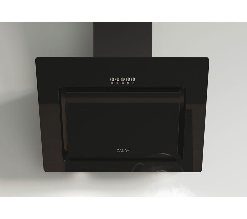 CANDY Decor CVMAD60/1N/1 60 cm Chimney Cooker Hood - Black image number 2 of 5